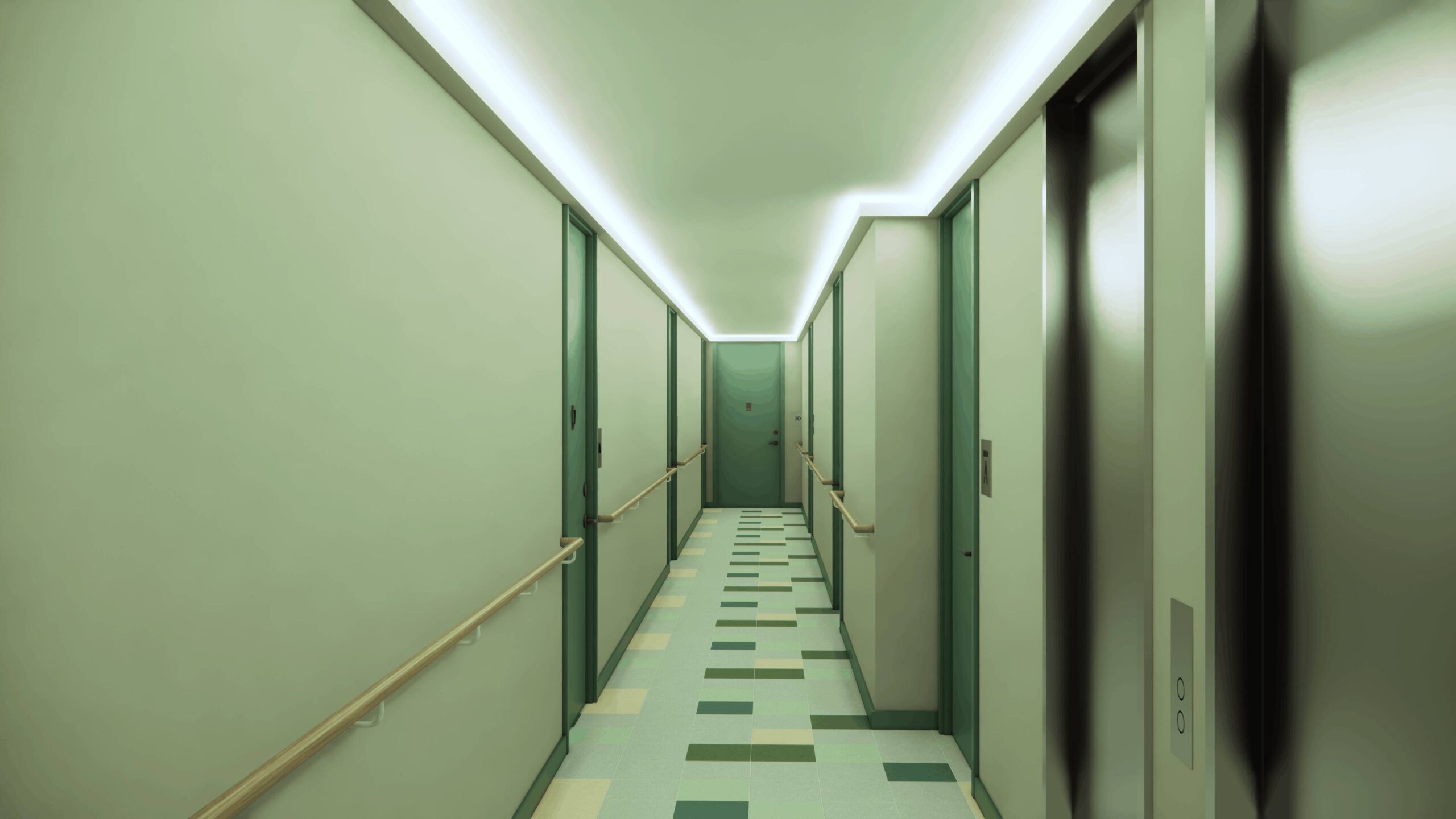 Render of Hallway
