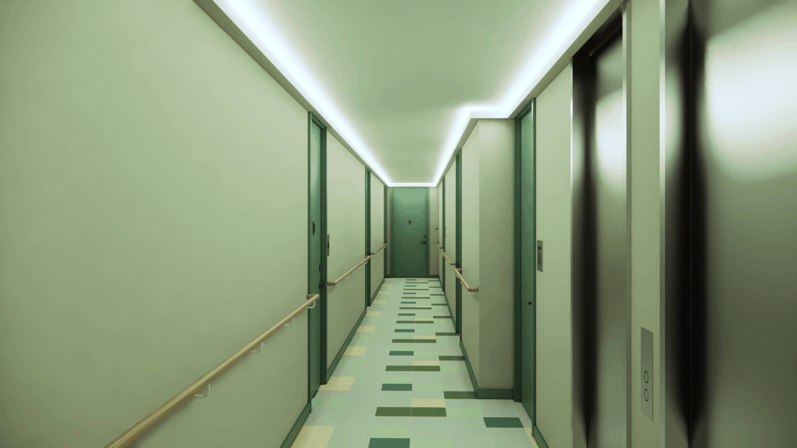 Render of Hallway