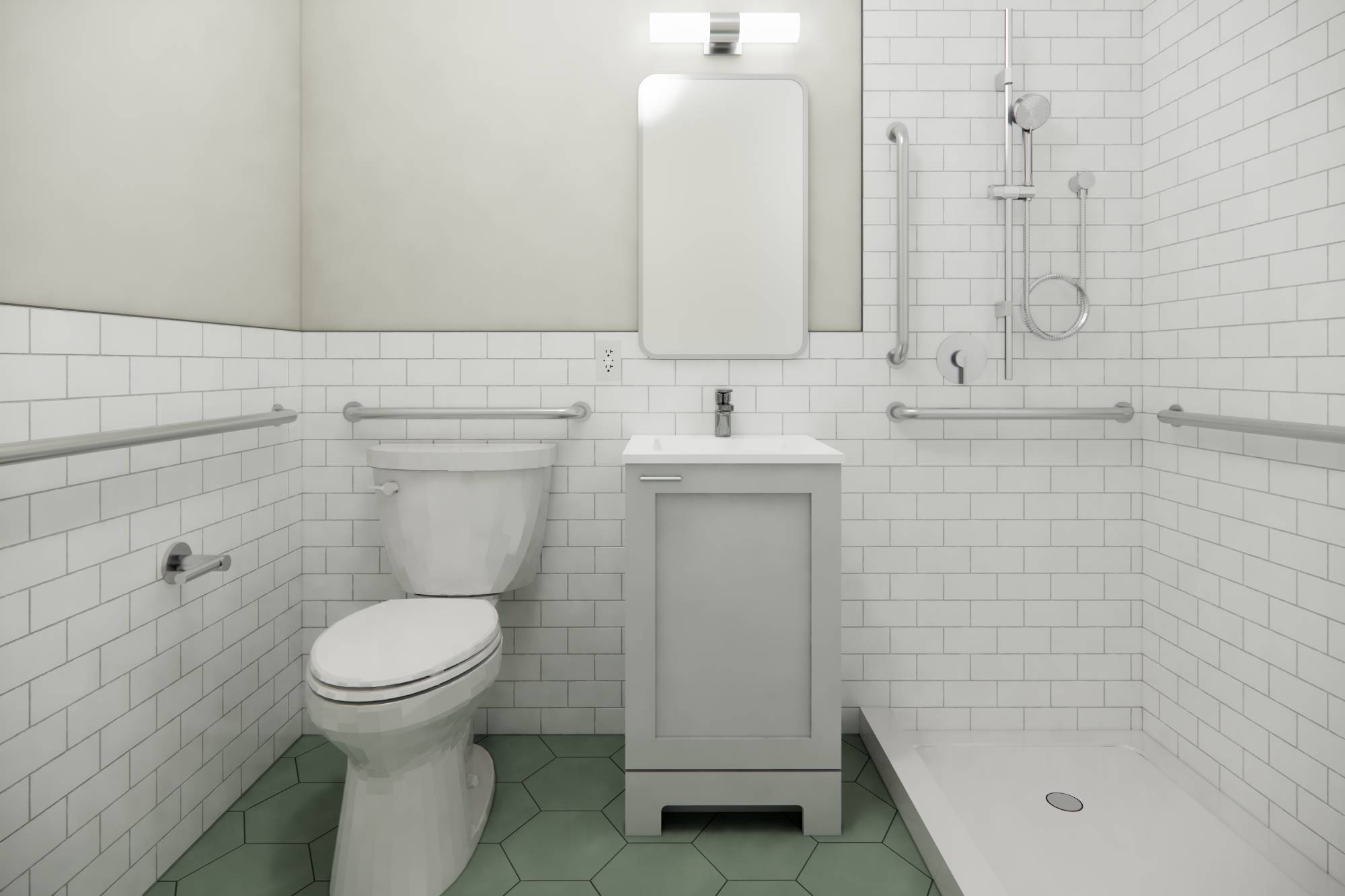 Render of Baño